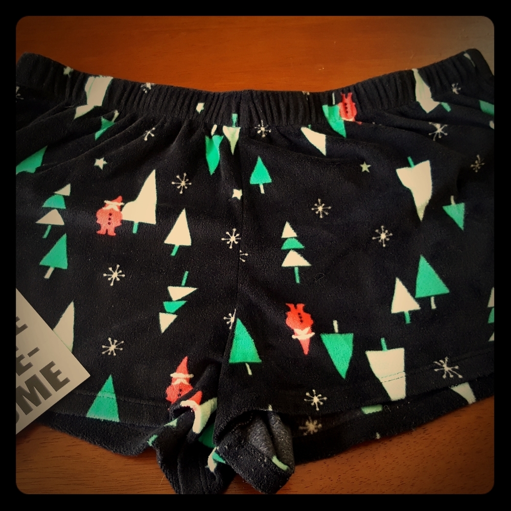 Fuzzy Sleep Shorts